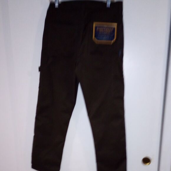 🆕👖 Bass Creek Outfitters Work Wear Carpenter Pants, Brown, 32x30 - Picture 5 of 7
